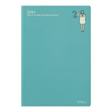 Midori 2024: Pocket Diary B6 Weekly+Memo [Ojisan]