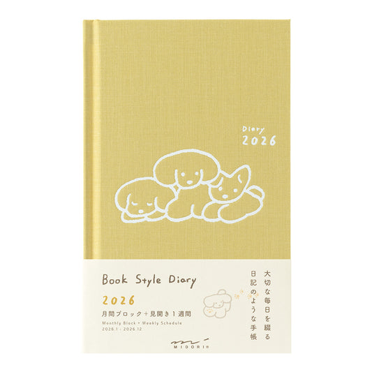 Midori 2026: Inu Diary [B6 Variant] Dog Yellow