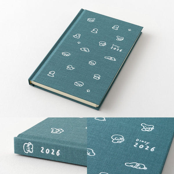 Midori 2026: Inu Diary [B6 Variant] Dog Blue-green