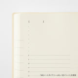 MD 2027: MD Notebook Diary 1 Day 1 Page [2 sizes]