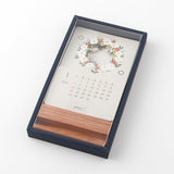 Midori 2024: Calendar Laser Processing [Flowers]