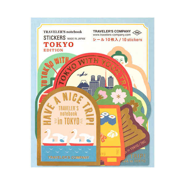 [PRE-ORDER] TRAVELER’S notebook STICKER SET TOKYO
