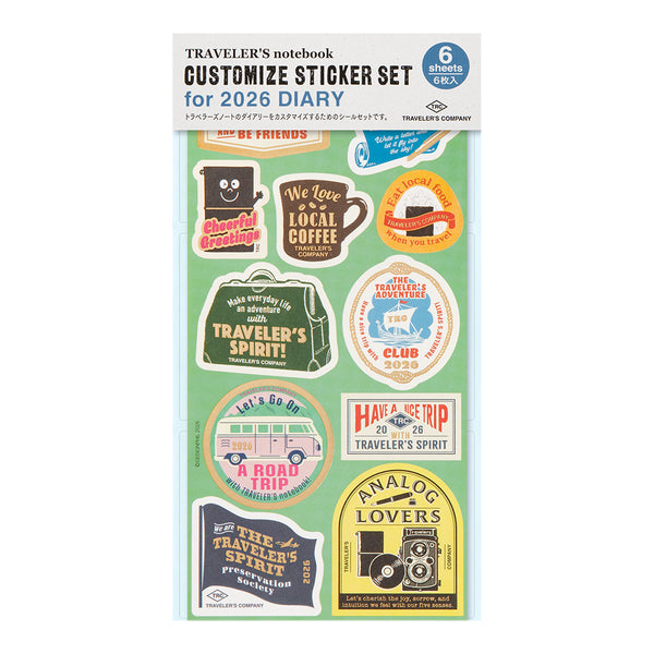TRC 2026: Customised Sticker Set