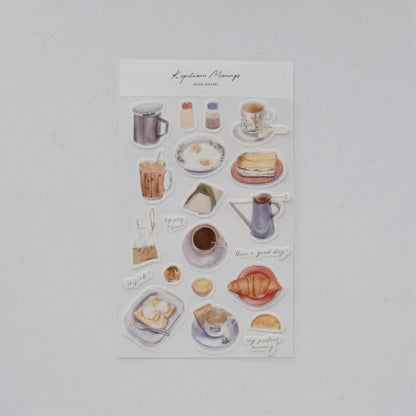 Wenyea: [Sticker] Kopitiam Morning