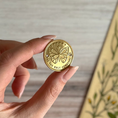 BK: Brass Plate - Change is the only constant