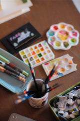 MD SHOWCASE: 2-Hr Journal Painting Workshop with Faer @faerslog