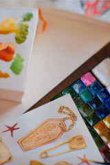 MD SHOWCASE: 2-Hr Journal Painting Workshop with Faer @faerslog