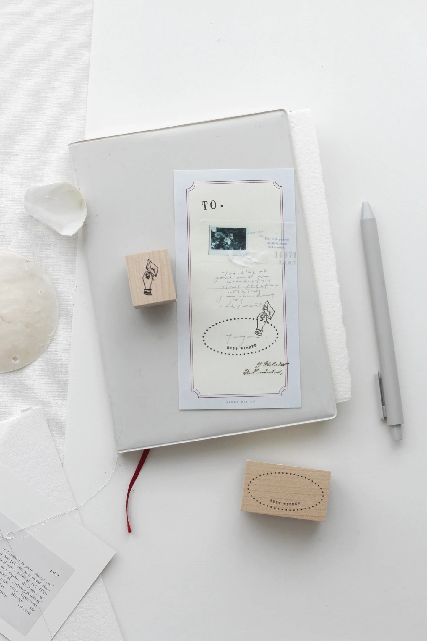 Nyret: Vol. 9 Rubber Stamp - Postcard Series