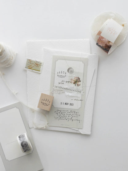 Nyret: Vol. 9 Rubber Stamp - Postcard Series