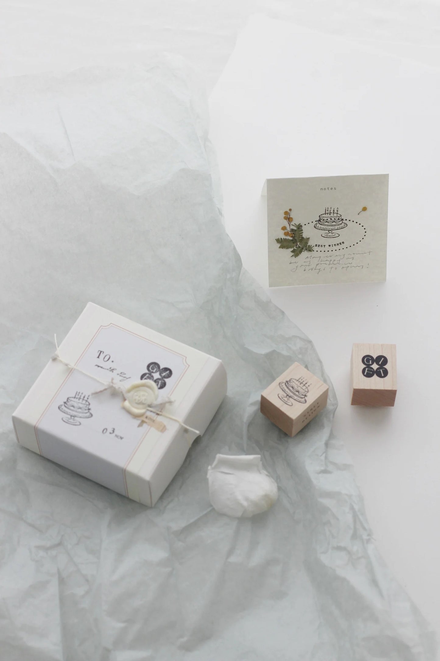 Nyret: Vol. 9 Rubber Stamp - Postcard Series