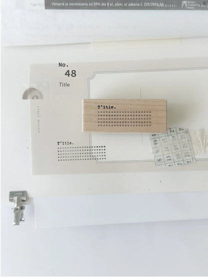 Nyret: Vol. 10 Rubber Stamp - Daily Aesthetic