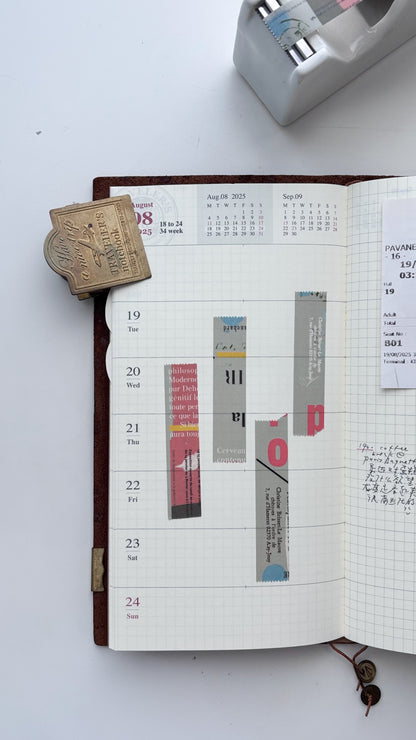 Yoko Inoue x Classiky Washi Tape/ CRAFT-Log 25th