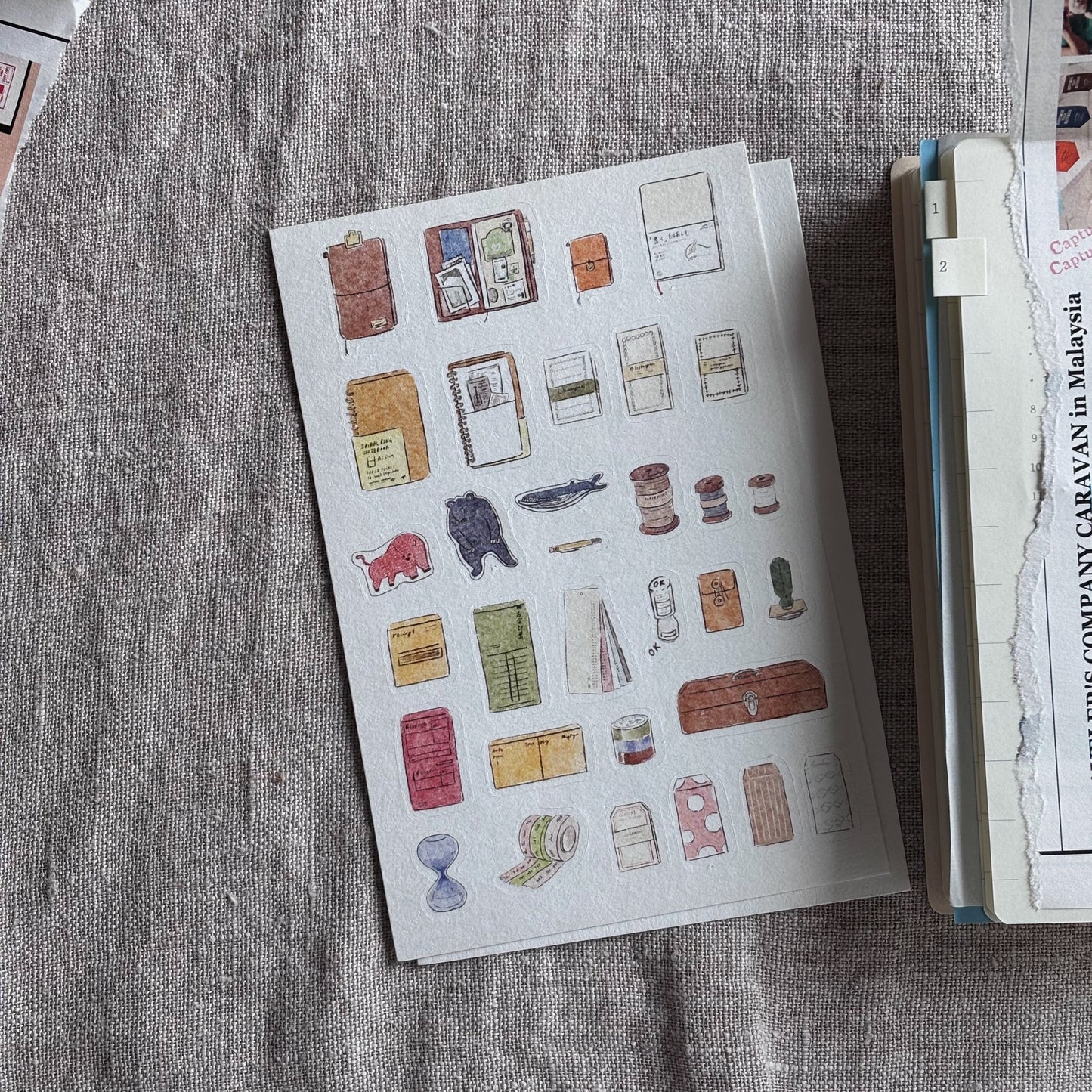 [Tabiyo Original] x Wenyea: "Tabiyo Classic" Sticker