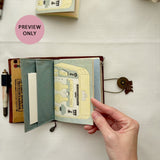 Tabiyo 10th Anniversary DIY Notebook Insert – Passport Size (Cover x Shuuhuahua)