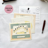 Tabiyo 10th Anniversary Postcard x Shuuhuahua [4 Designs]