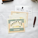 Tabiyo 10th Anniversary Postcard x Shuuhuahua [4 Designs]