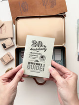 TRAVELER’S notebook 20th Anniversary Customization Set