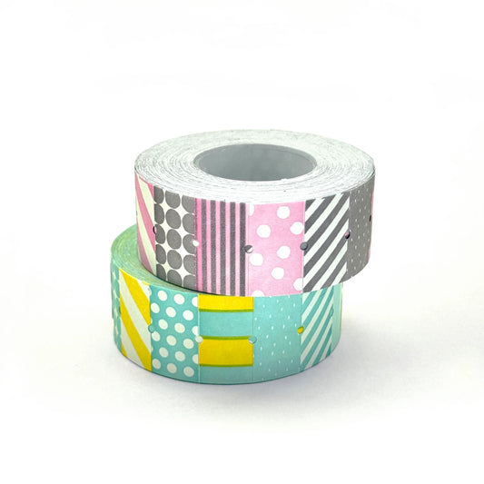 Sublo x Mizushima: Label Roll Sticker Dots & Stripes