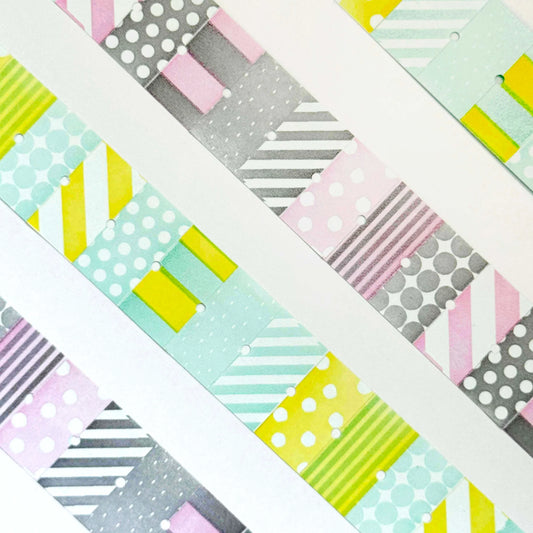 Sublo x Mizushima: Label Roll Sticker Dots & Stripes