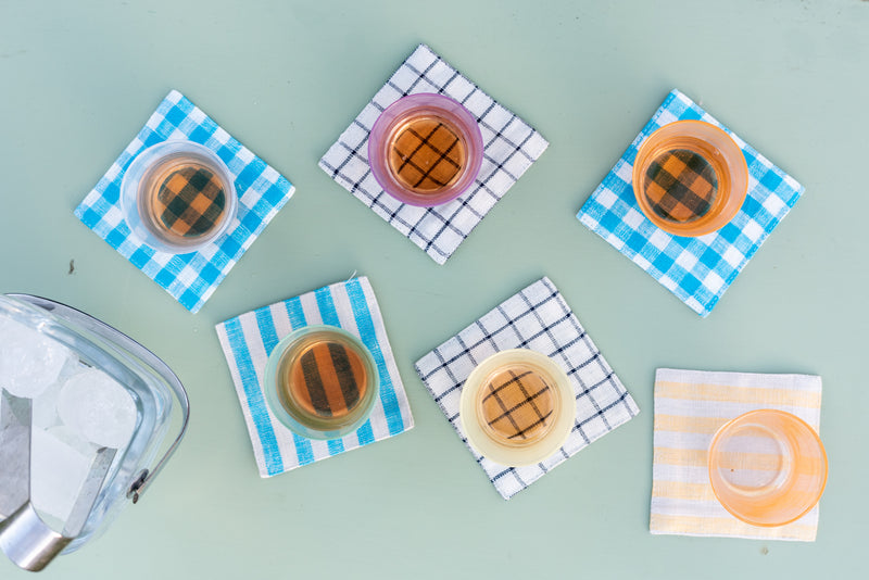 FLW: Linen Coaster [8 Patterns]