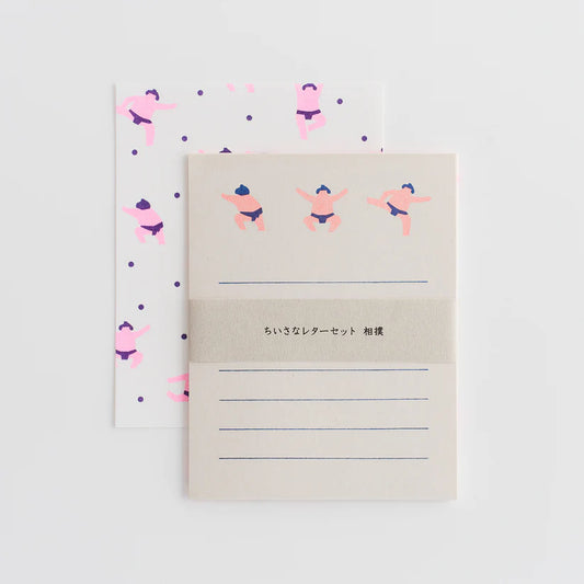 Mizushima: Mini Letter Writing Set - Sumo