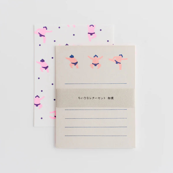 Mizushima: Mini Letter Writing Set - Sumo