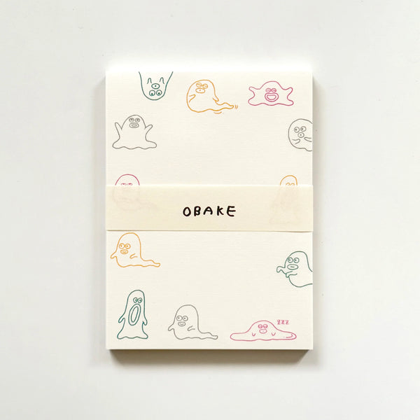 Shibata Keiko x Mizushima: Cute Ghost Memo Pad