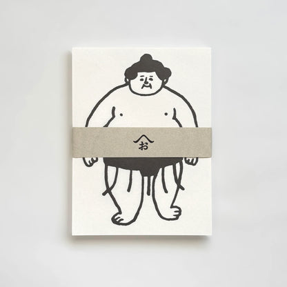 Ohagiyama x Mizushima: Standing Sumo Memo Pad