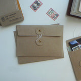 Kraft Envelope with Eyelet (Brown)