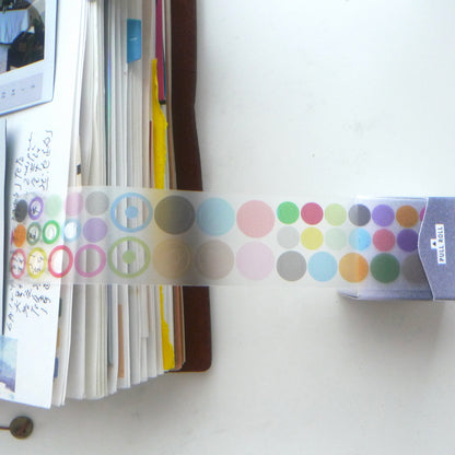 Flagg: [Circle & Ring] Roll Clear Label