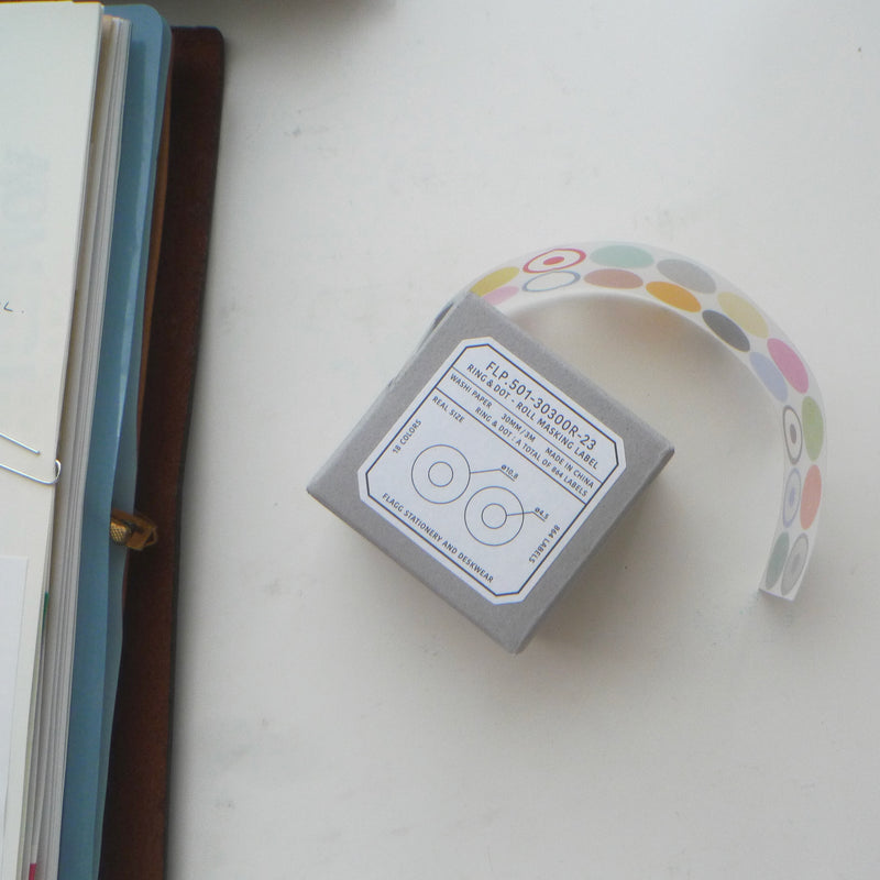 Flagg: [Ring & Dot] Roll Masking Label