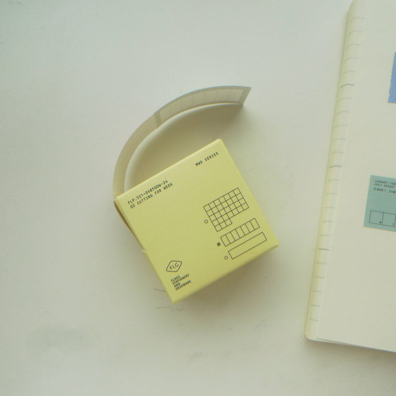 Flagg: Cutting for WEEK Roll Label