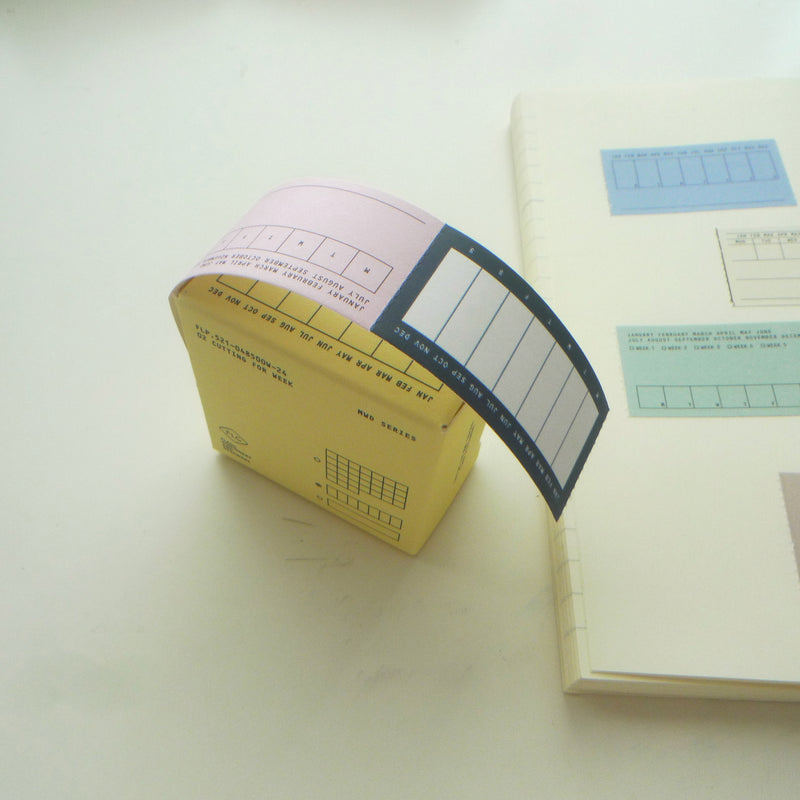 Flagg: Cutting for WEEK Roll Label