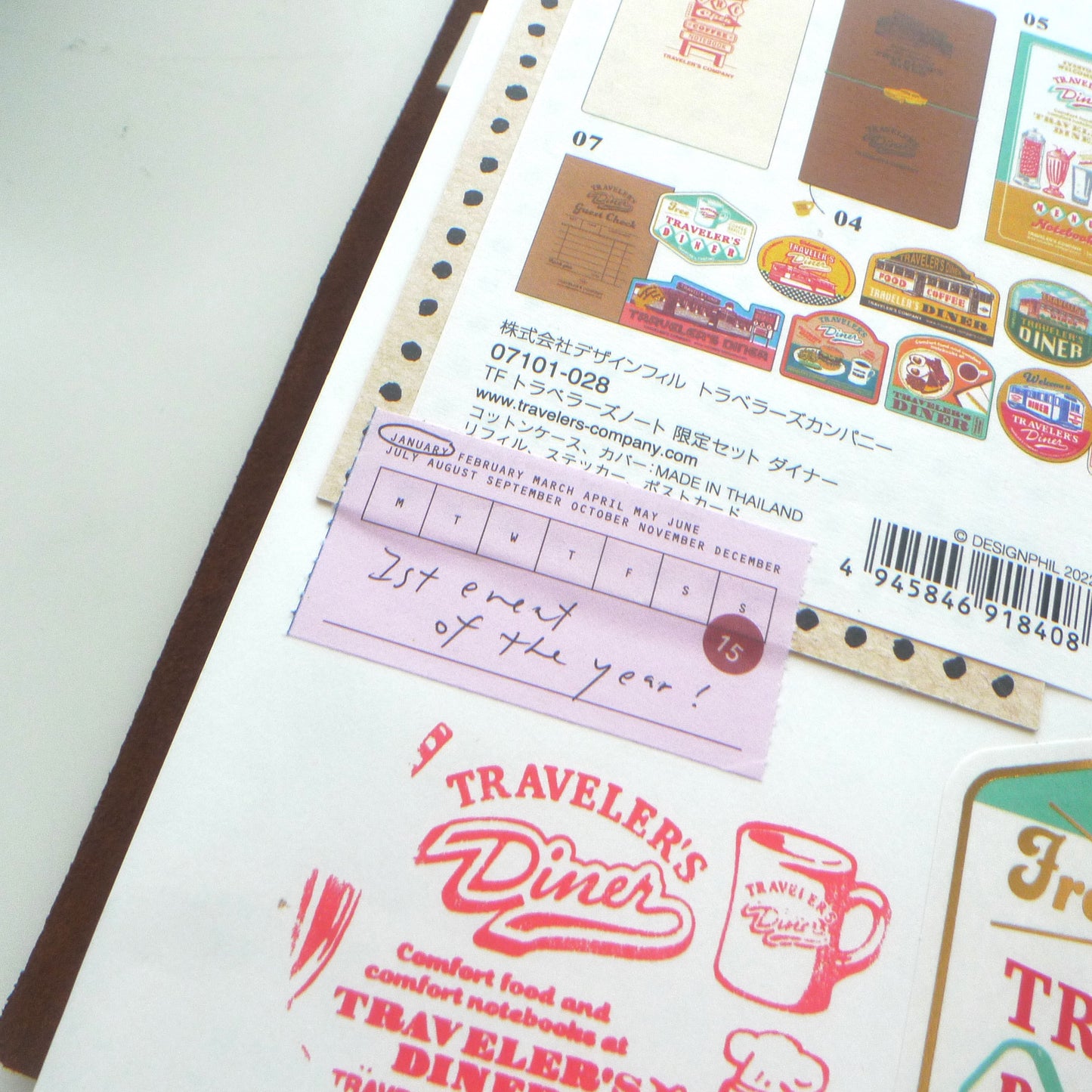 Flagg: Cutting for WEEK Roll Label