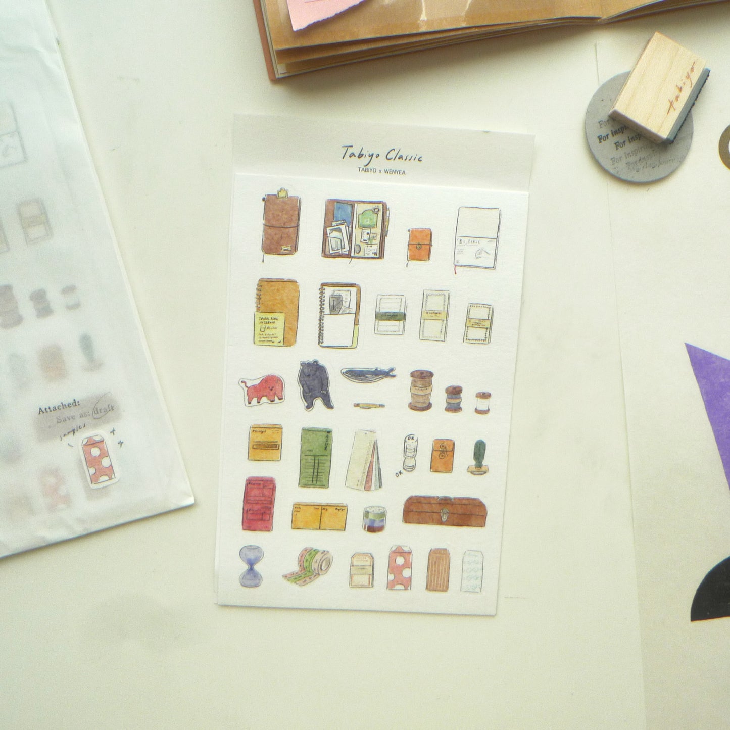 [Tabiyo Original] x Wenyea: "Tabiyo Classic" Sticker