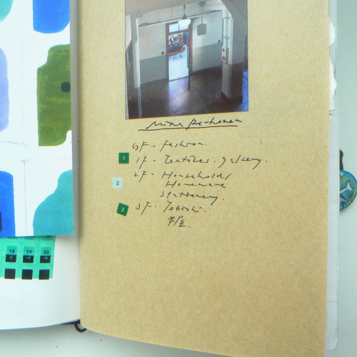 Flagg: [Alphabet/ Number] Roll Masking Label / SQUARE