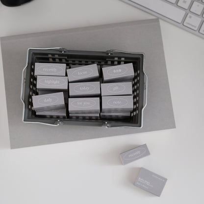 PC x Phavourite: Running Heads Rubber Stamp [9 options]