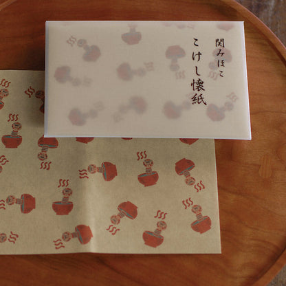 Mihoko Seki x Classiky: Washi Paper - Kokeshi Dolls