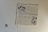 Toranekobonbon x Classiky: Cat Cotton Handkerchief [2 design]