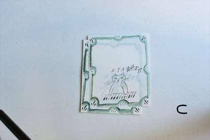 Toranekobonbon x Classiky: Washi Paper [4 design]