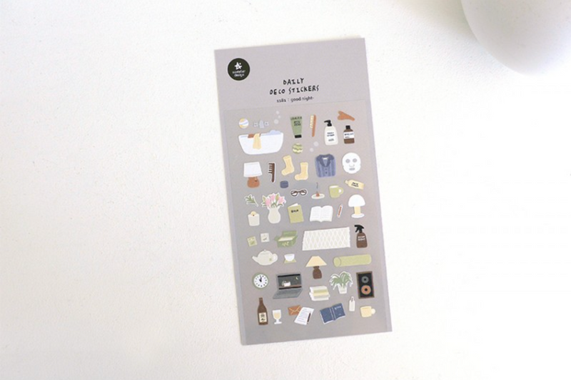 Suatelier Stickers: Good Night