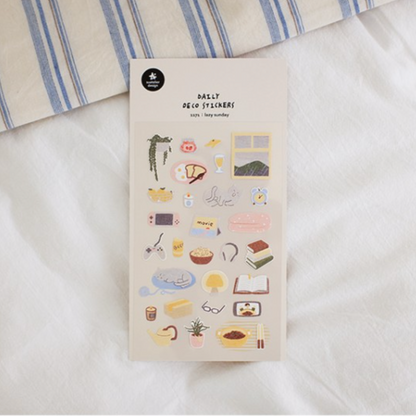Suatelier Stickers: Lazy Sunday