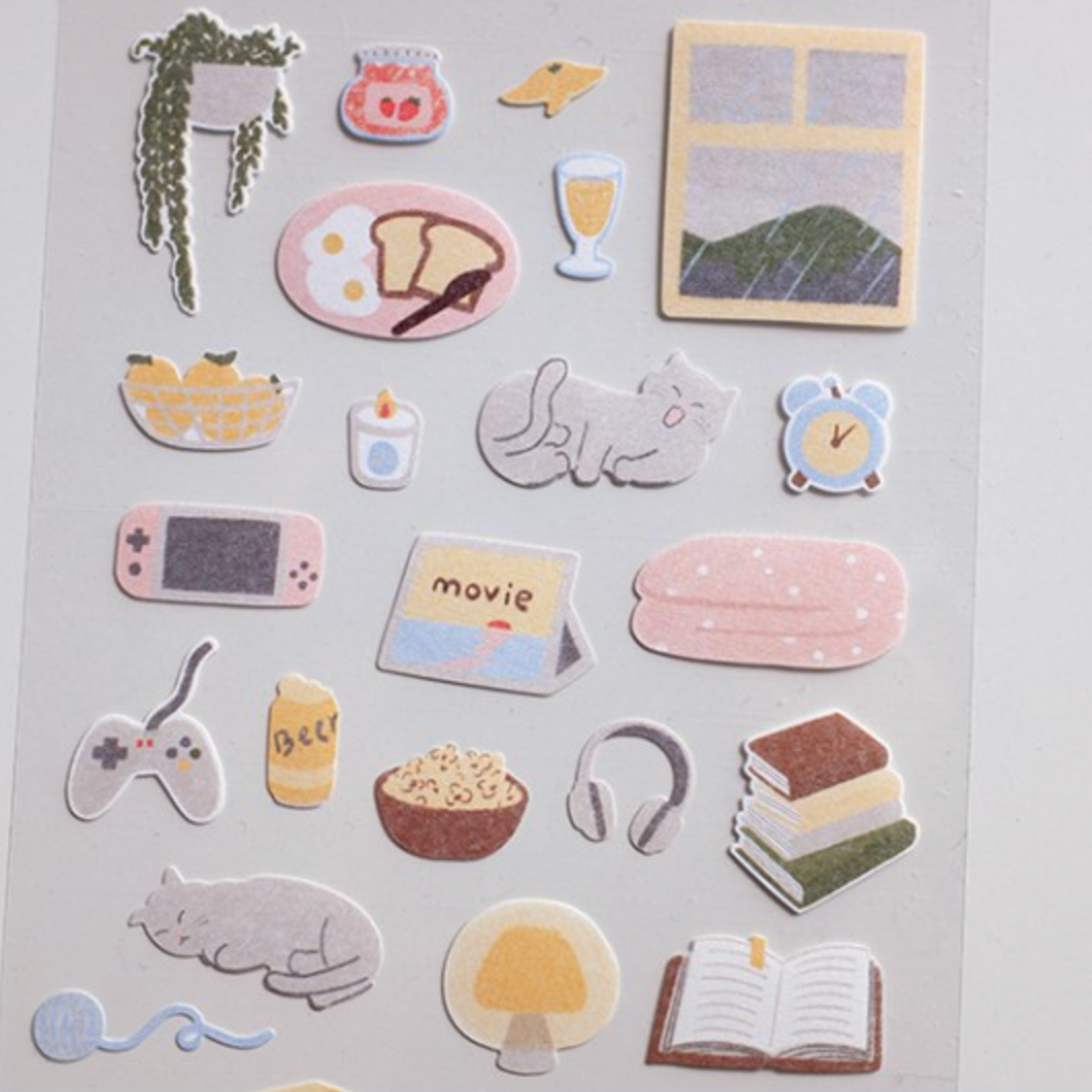 Suatelier Stickers: Lazy Sunday