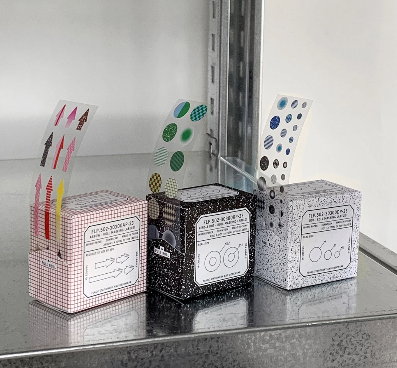 Flagg: [Dot] Roll Masking Label / Pattern