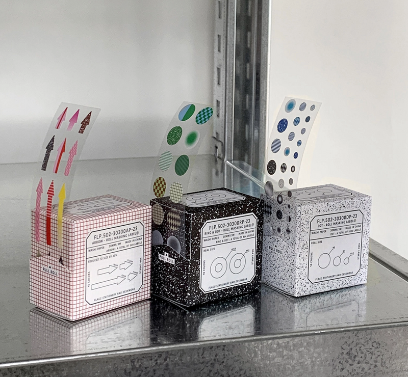 Flagg: [Dot] Roll Masking Label / Pattern