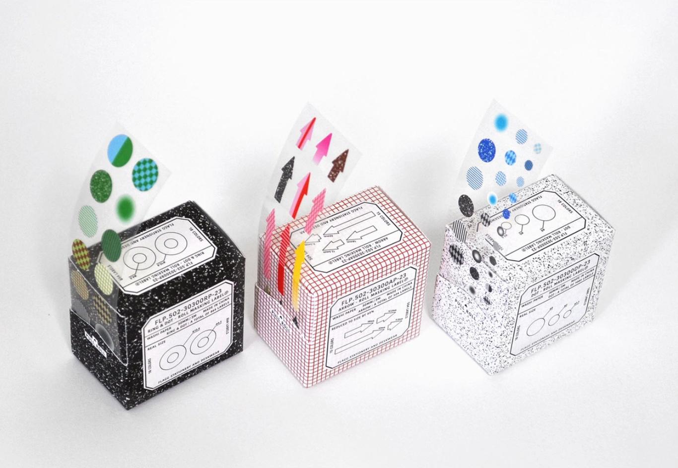 Flagg: [Dot] Roll Masking Label / Pattern