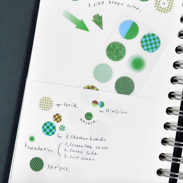 Flagg: [Dot] Roll Masking Label / Pattern