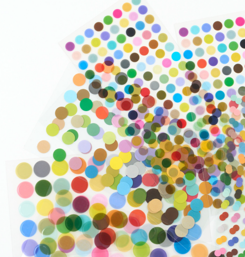AK: Beads Sticker [Clear / Vivid] new!