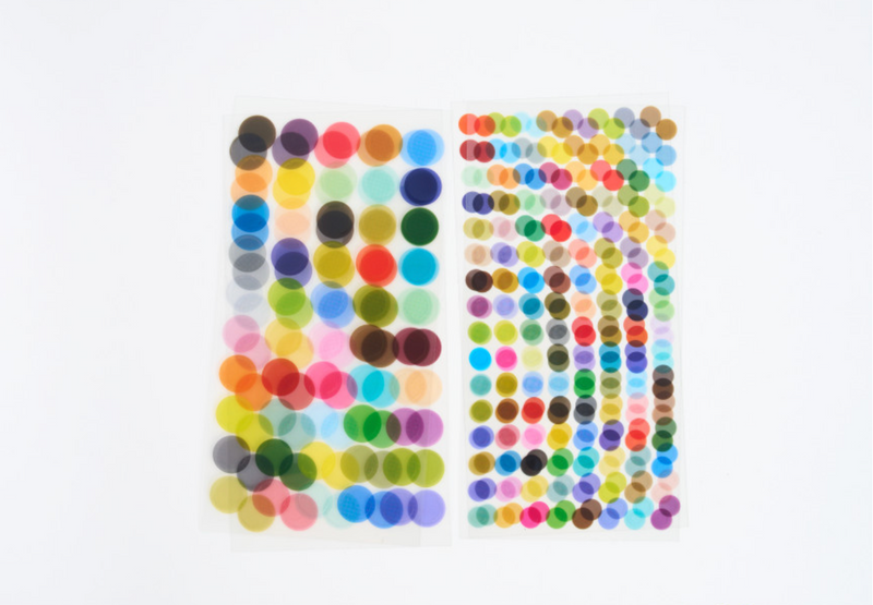 AK: Beads Sticker [Clear / Vivid] new!