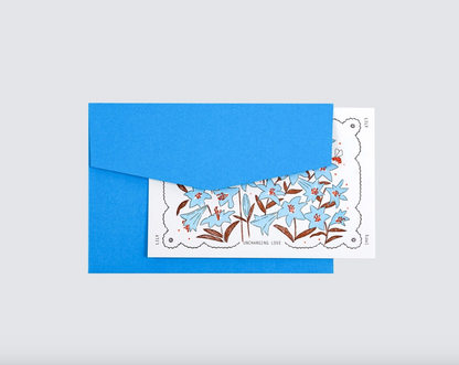 KAWI: Letterpress Card - Lily